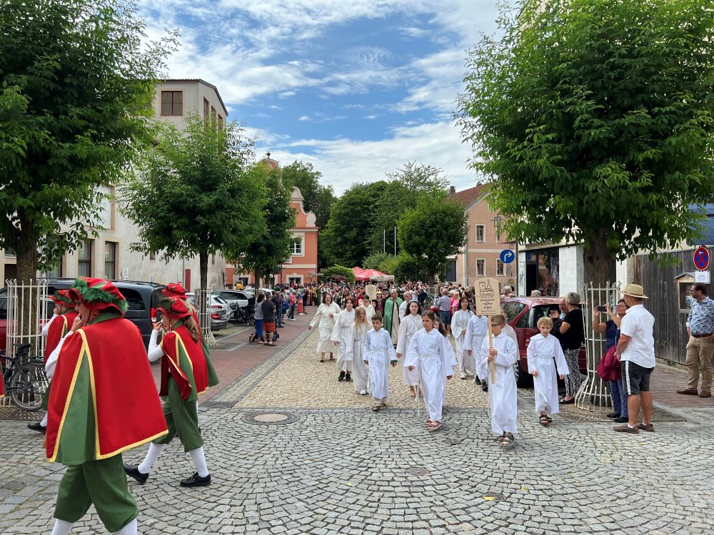 Minis beim Heinrichsfest Umzug klein