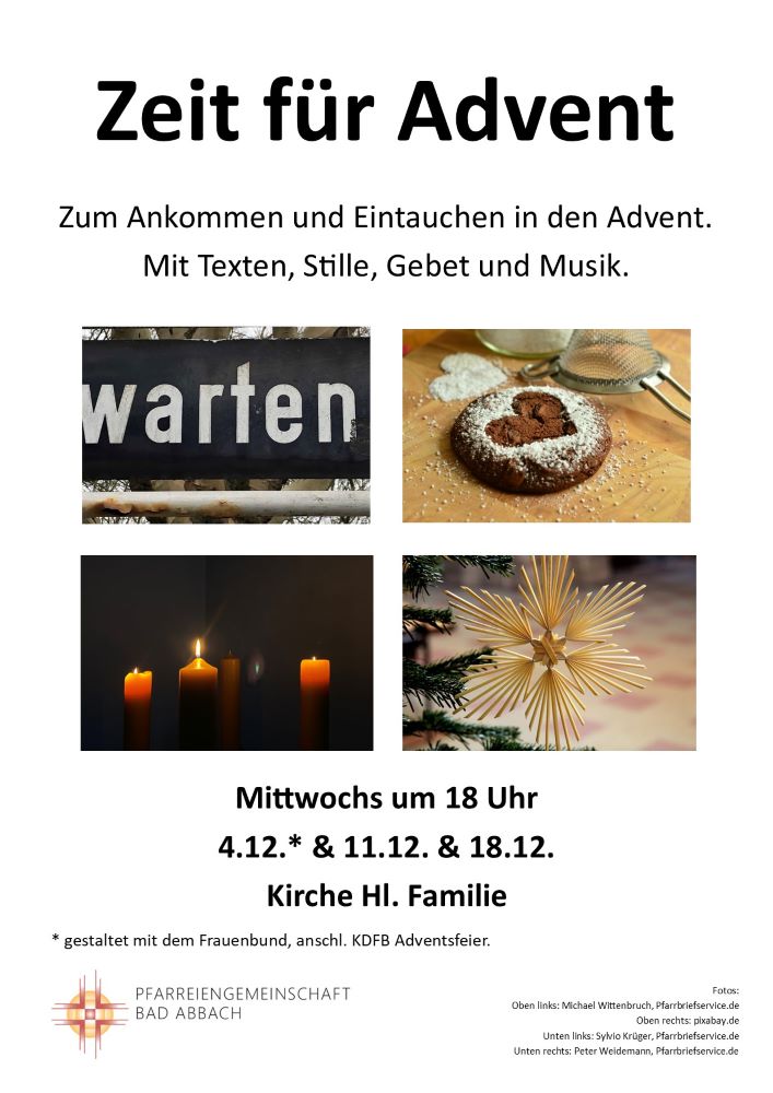 Zeit für Advent 2024